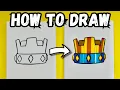 How To Draw Clash Royale Crown