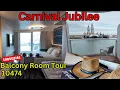 Carnival Jubilee Inaugural Sailing - Balcony Room Tour