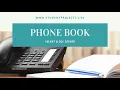Phone Book - VB NET SQL SERVER Mini Project
