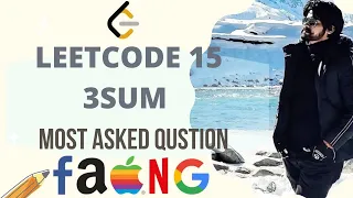 3SUM LeetCode 15 Two Pointer Easy Fast Approach DSA Code With Me