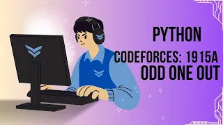 Codeforces 1915A - Odd One Out