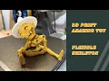 Create a Funny 3D Printed Skeleton - Amazing Toy and Keychain Design
