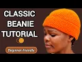 Easy Crochet Beanie Tutorial Quick Beginner-Friendly
