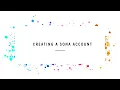 Creating a SONA account