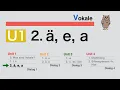 Vokale Unit1 2 a e a