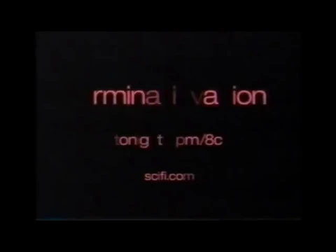 Sci Fi - Terminal Invasion Promo - 2002