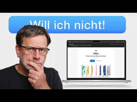 Download MP3 Der iMac ist am Ende! Da hilft auch der M3 nicht mehr.