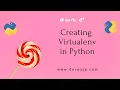 Python virtual environment in Telugu Updated How to create virtual environment in python