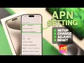 iOS17 How to Change APN Settings in iPhone Setup