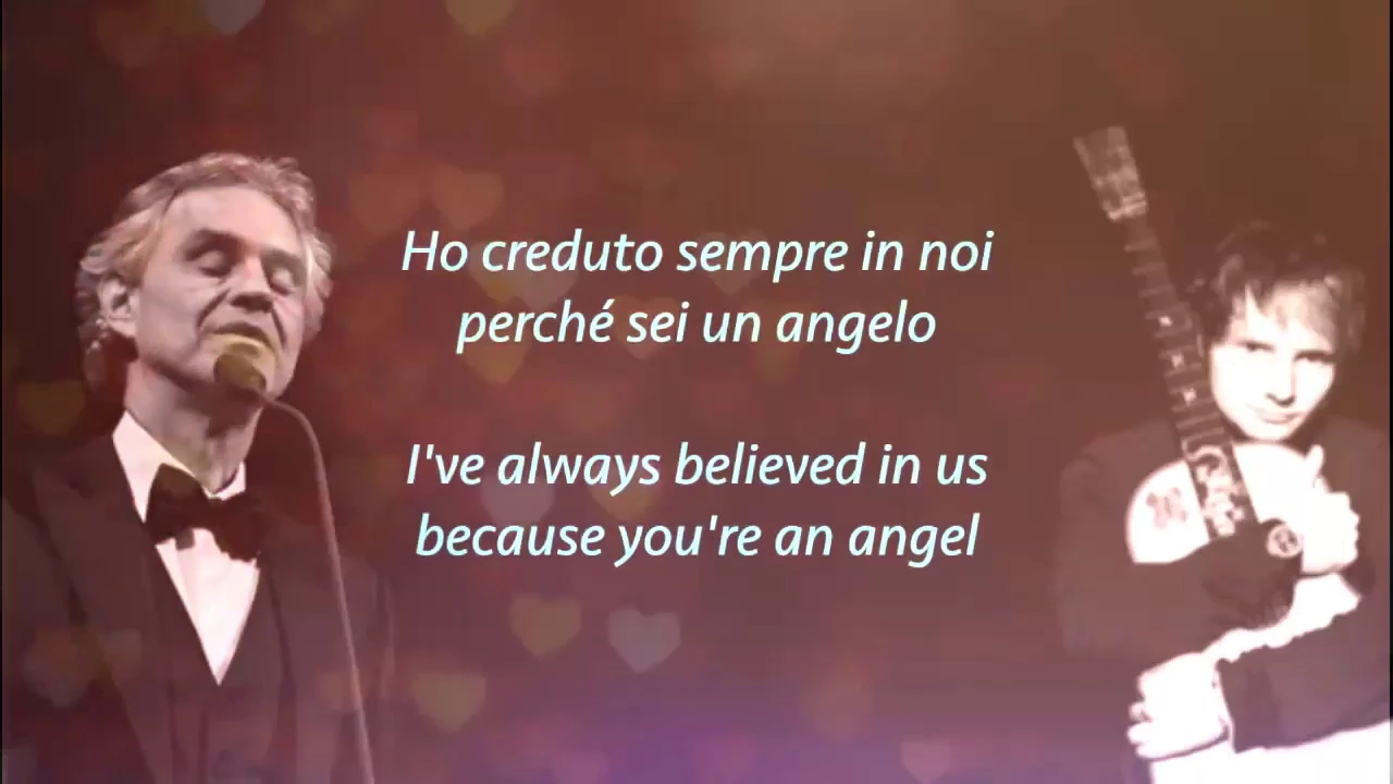 Perfect Symphony ~ Ed Sheeran with Andrea Bocelli Lyrics Perfect Symphony ~ Ed Sheeran with Andrea Bocelli Lyrics