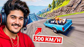 REACTING To Full Throttle INSANE Long Downhill Mayhem! BeamNG 2026