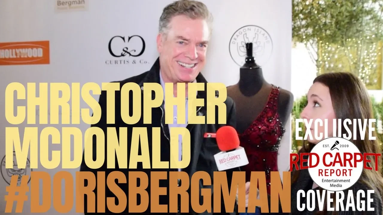 Christopher McDonald interviewed at Doris Bergman’s 11th Pre-Oscar® Style Lounge & Party