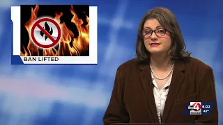 Burn Ban has been lifted
