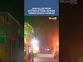 A man was pulled from the bottom of a pond after being submerged for nearly an hour