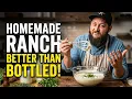 Homemade Buttermilk Ranch Dressing From Scratch Chef Tom