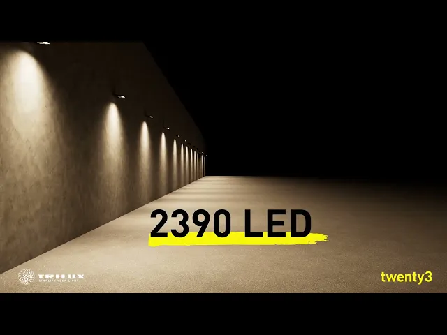 Прожектор LED 2390 G2 40/22/14W 4000/3000K 5000/3000/2000lm 80° 50000h IP65 twenty3 TRILUX, 8420740