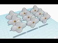 How to make a Flower colorful Tinkercad Tutorial