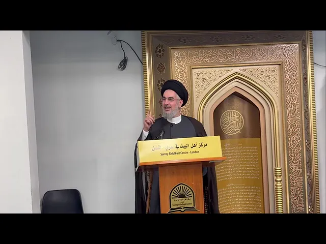 ⁣السيّد قاسم الجلاليّ/ دروس مختصرة من قصة النبي موسى (ع ) مع بنات النبي شعيب (ع)