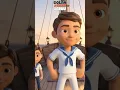 Download Lagu 🌊 Lagu Anak 3D Animasi | Nenek Moyangku Seorang Pelaut 🚢 Belajar Semangat \u0026 Keberanian di Laut