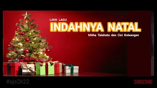 Download INDAHNYA NATAL || LIRIK LAGU NATAL - MITHA TALAHATU FT CICI KOLEANGAN MP3