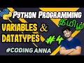 Variables and DataTypes in Python Free Python Tutorials Coding Anna