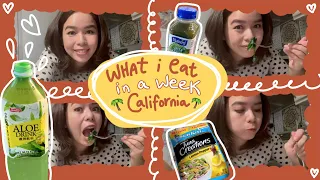Download What I Eat in a Week -  California MP3