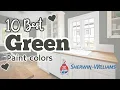 10 Best Green Paint Colors - Sherwin Williams