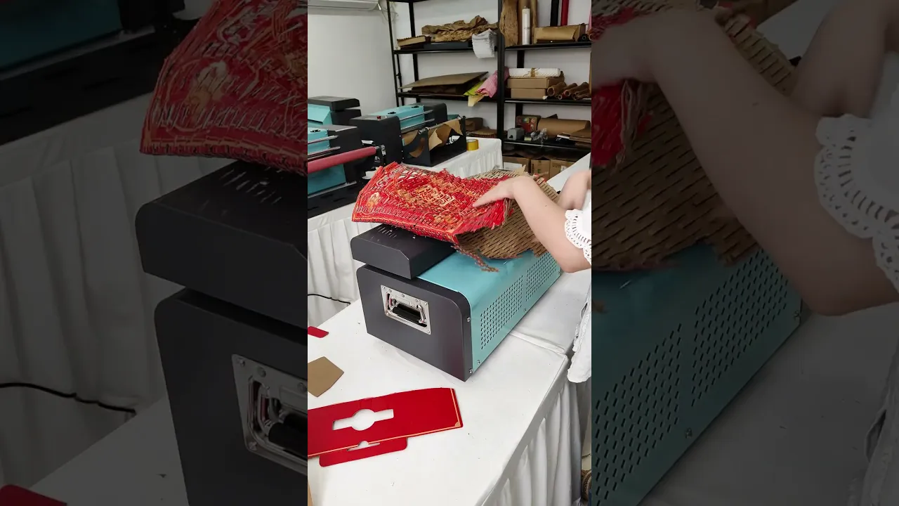 Cardboard shredder, turn waste cartons into eco void fill.