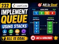 LeetCode Problems in Python 232 Implement Queue using Stack