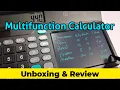 Multi Function Digital Calculator Unboxing and Review Portronics Calculator NotePad Calculator