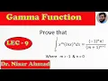 Gamma Function Example 7