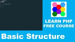 Learn PHP - Part 3 PHP Basic Structure