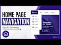 Home Page Navigation