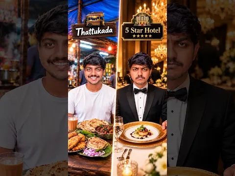 Thattukada vs 5 Star Hotel