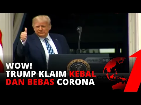 Trump Deklarasikan Dirinya Kebal & Bebas dari Ancaman Corona, Kok Bisa ? | tvOne