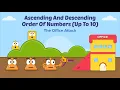 Math Story Ascending And Descending Order Of Numbers Up To 10 The Office Attack Homeschool