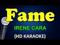 FAME - Irene Cara (HD Karaoke)