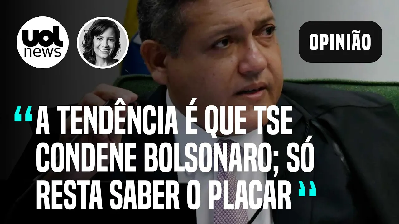 Julgamento de Bolsonaro no TSE tende a condenar ex-presidente; resta saber o placar, diz Brígido