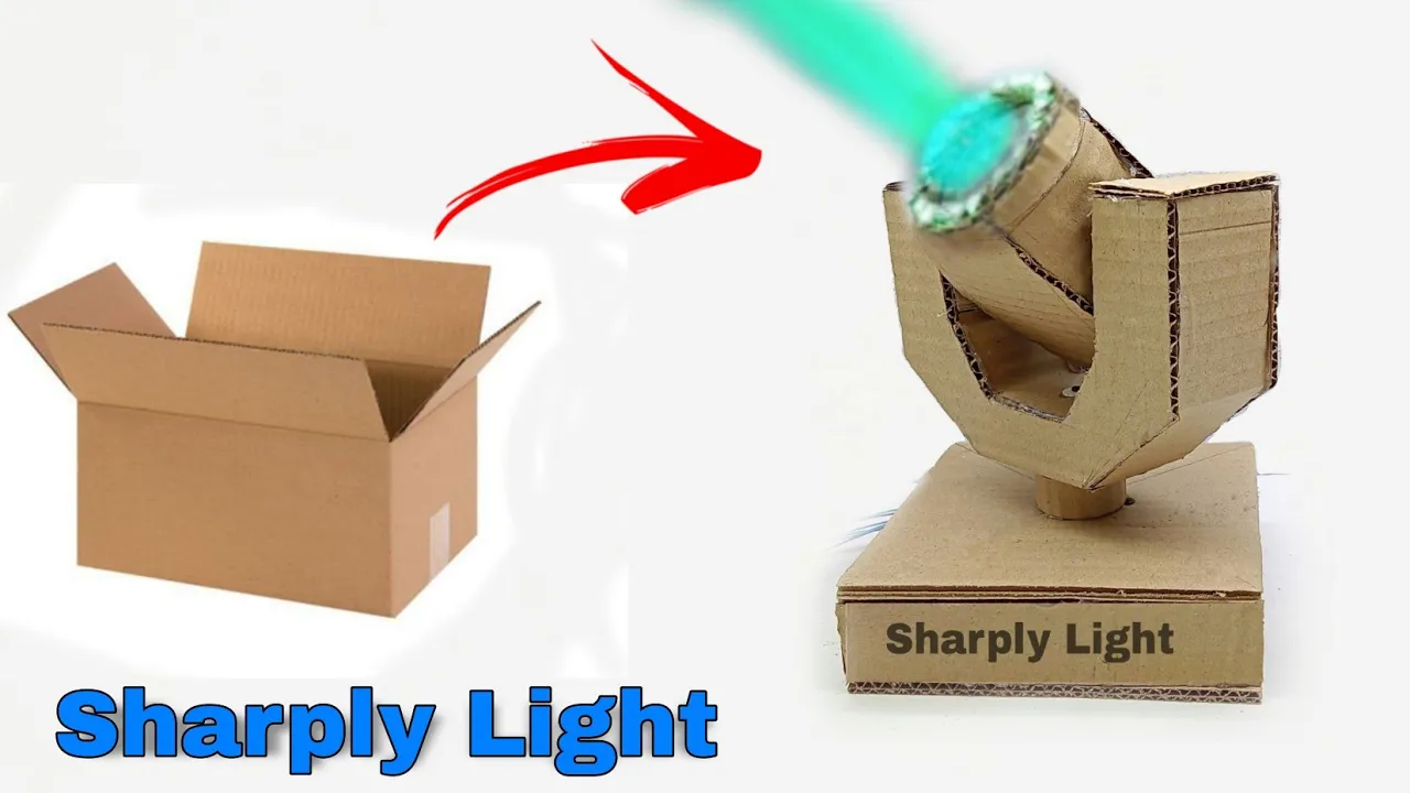 How to make DJ sharpy light at home |  sharpy light | Pc Take