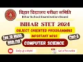 BIHAR STET 2024 Essential Object-Oriented Programming MCQ s Computer Science PART - 3