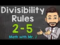 Divisibility Rules 2 3 4 5
