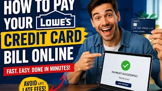 How to pay your Lowe s credit card bill online