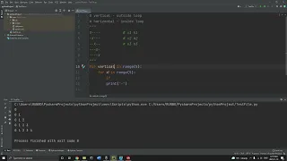 Brad s Python Nested Loops Pattern Printing