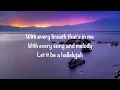 Lauren Daigle - Let It Be A Hallelujah (with lyrics)(2025)