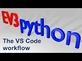 The VS Code workflow for EV3 Python programming