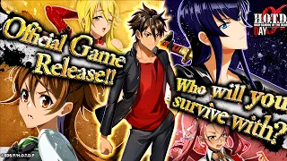 high school of the dead day 0 gameplay android ios