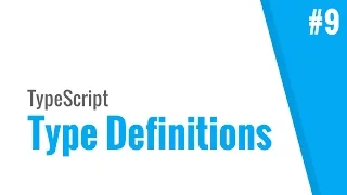 Using type definitions TypeScript tutorial