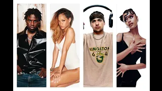 tyla x rihanna x rema x sean paul push to start x is it a crime x ride x simma kevin dave mashup 