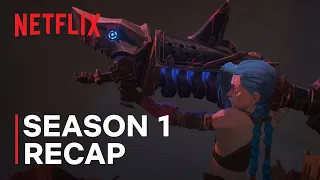 arcane season 1 recap netflix