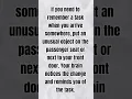 Memory Hack to Stop Forgetting Important Tasks